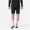 Soccer Training Shorts, Jersey Shorts, Slim Fit, Unisex, Adult, Black, Size 2XL, P2MDB036
