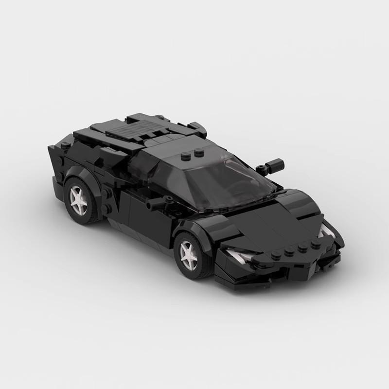 Building Block Is Compatible With Aventador Creative Assembly, Toy Building Block Children'S Gift