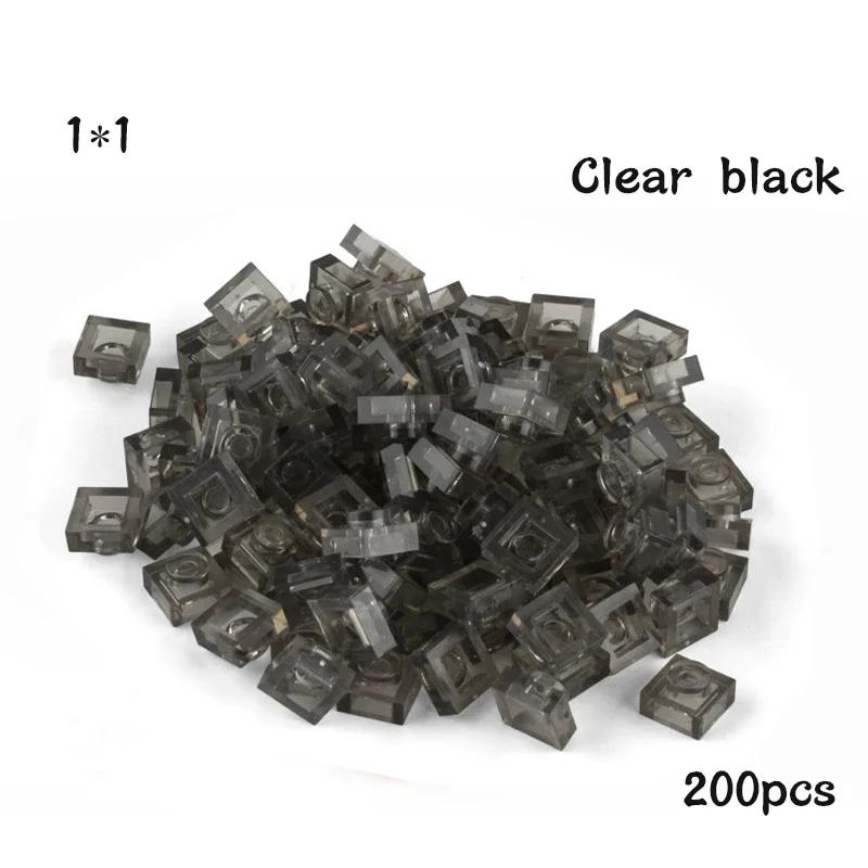 200pcs DIY Building Blocks Thin Figures Bricks 1x1 Dots 21Color Educational Creative Size Compatible With 3024 Toys for Children