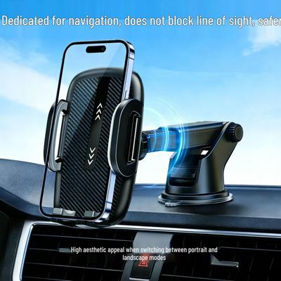 Traceless Nano Suction Retractable Universal Car Phone Holder