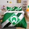 Set Biancheria da Letto Manchester United Copripiumino Federe Decorazioni per la Casa (1 * Copripiumino 2 * Federe, senza piumino)