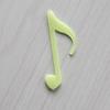 Note Musicali Stelle Fluorescenti Adesivi Camera da Letto per Bambini Stanza Casa Decorazione Murale