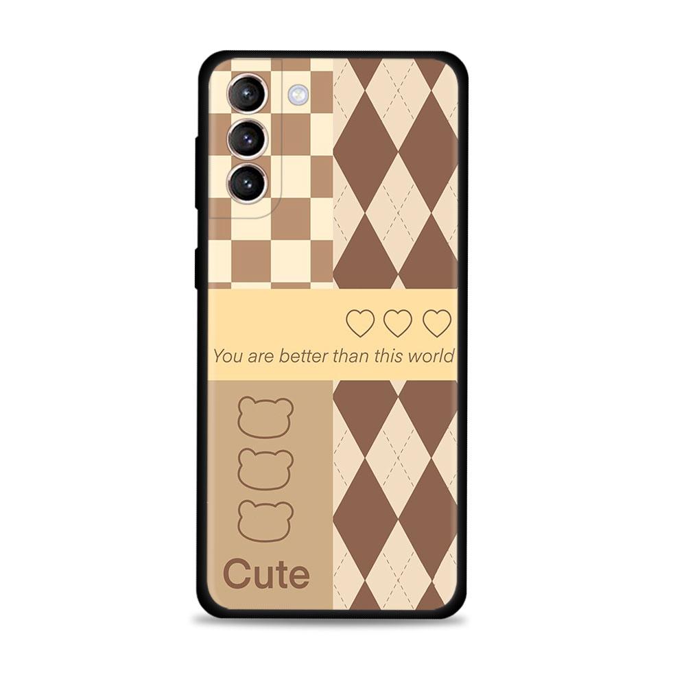 

для Samsung s20 fe Чехол Galaxy s21 ultra s22 s10 s20 s9 s8 plus s22ultra Note 20ultra 10plus Funda Luxury Nice Design Pattern Samsung S22 Plus