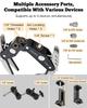 HEIPI Super Clamp Phone Camera Mount 2-in-1 Clamp and Stand 360-Degree Rotating Magic Arm Phone Clip Adapter Max Clamp 3.97 Inches
