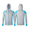 Chemise de pêche homme à séchage rapide avec capuche, protection UV, respirante, vêtements de sport d'extérieur, pêche d'automne