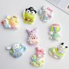 10/20PCS Bumper Car Series Resin Accessories DIY Phone Case Cream Glue Hair Clip Patch