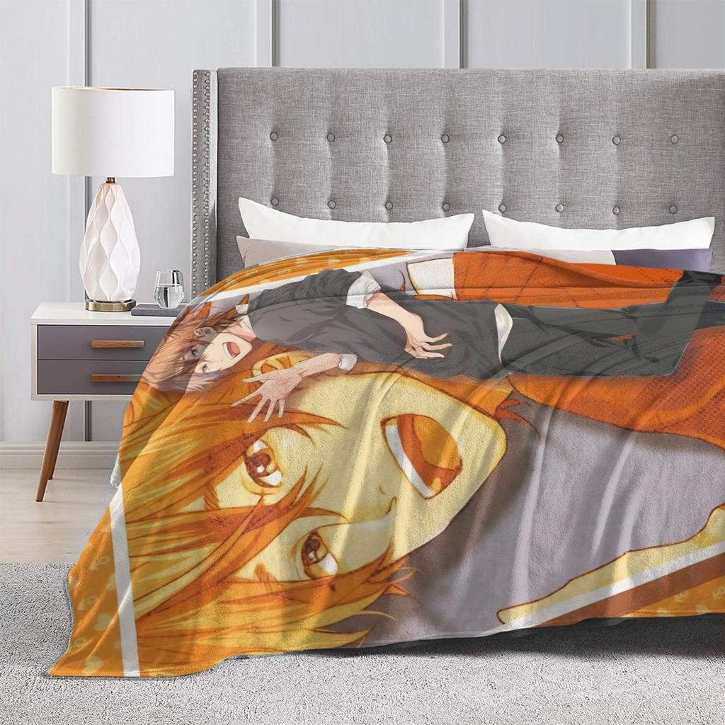 Yarichin B Club Yuri  Flannel Blanket  Warm Soft Throw Blanket for Home Decor Travel Fashion Bedspread Sofa Bed Cover