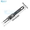 1000UF/5000UF Non-Polar Capacitor Discharge Pen With Adjustable Probe Spacing 1000V AC/DC Rating and LED Status Indicator
