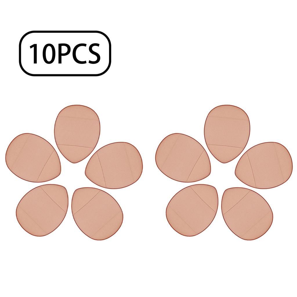 10er-Pack Mini Weiche Make-up Blender Schwämmchen, Foundation & Concealer Beauty Tools, Präzises Verblenden für Lidschatten und Flüssigkosmetik