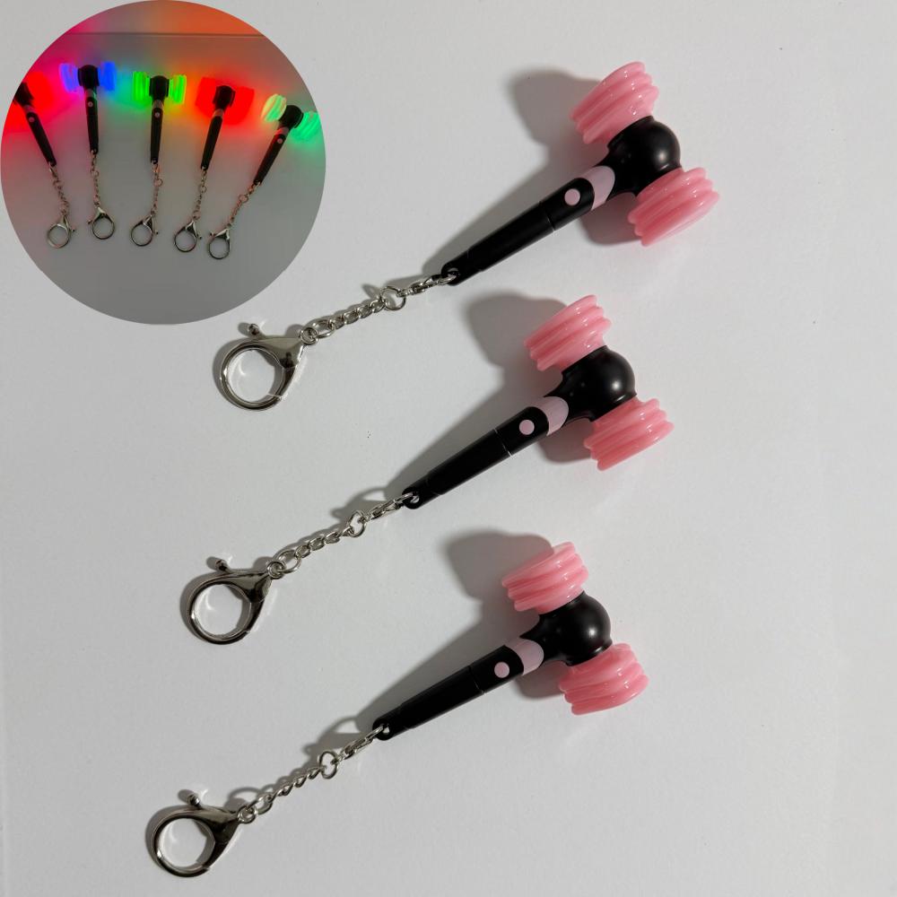 5 Colors Mini Kpop Light Stick Creative Hammer Fans Stick Collections Gifts Decoration
