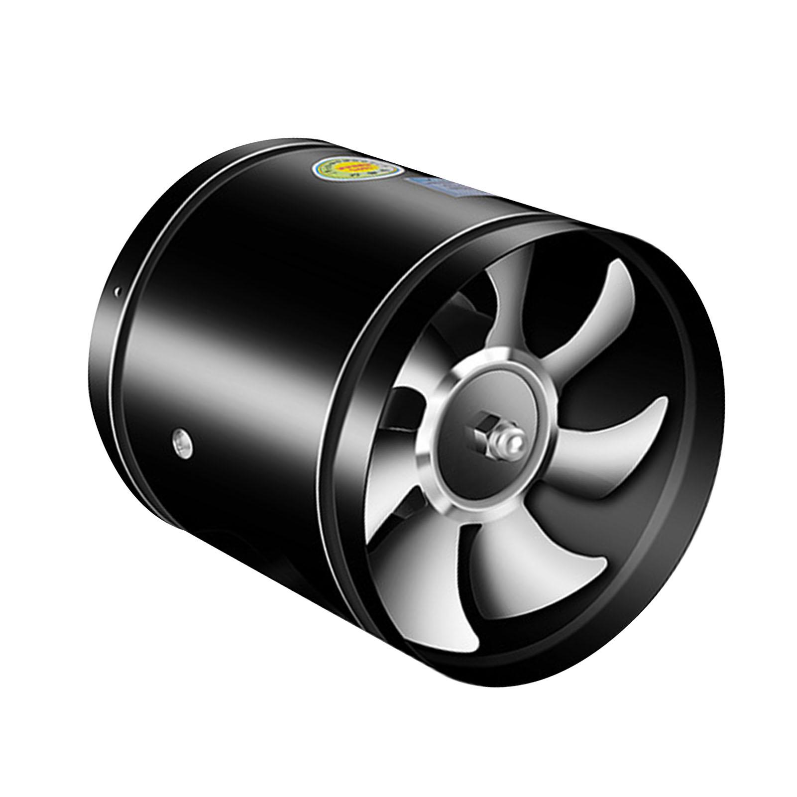 

Металлический канальный вентилятор 220 В, высокоскоростной, тихий, круглый, вытяжной вентилятор для вентиляции кухни, подвала