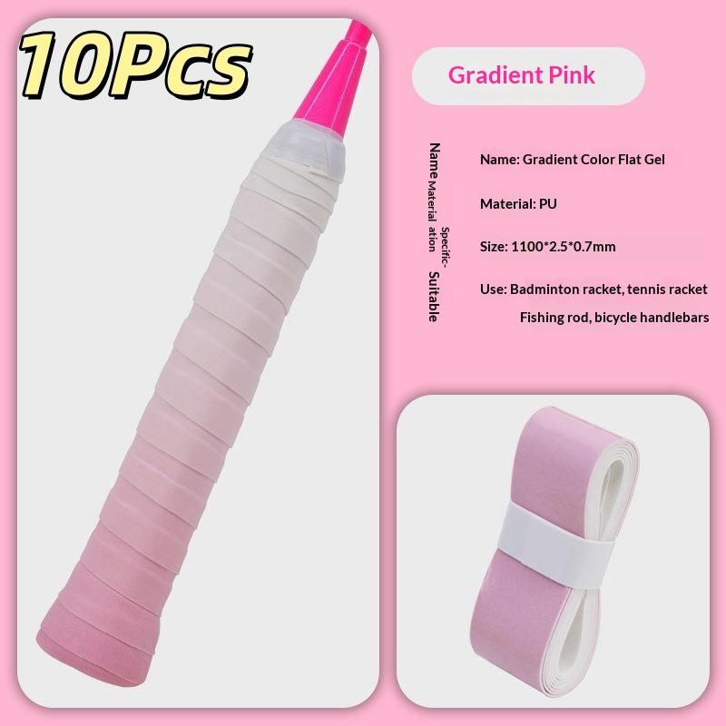 10/20 Pcs Tennis Racket Overgrip Sweat Band Absorption Grip PU Badminton Racket Handle Grip Tennis Griptape Padel Racket Grip