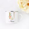 Personalized Name Enamel Mug Wedding Bachelor Party Wine Cup Bridesmaid Bride Valentine's Day Christmas Gifts for Her
