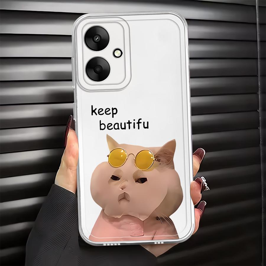 

Смешной Чехол для Телефона с Рисунком Кошки и Собаки, Мягкий Чехол для Xiaomi Mi 11 Lite 11T Pro Xiaomi Mi 11 Lite