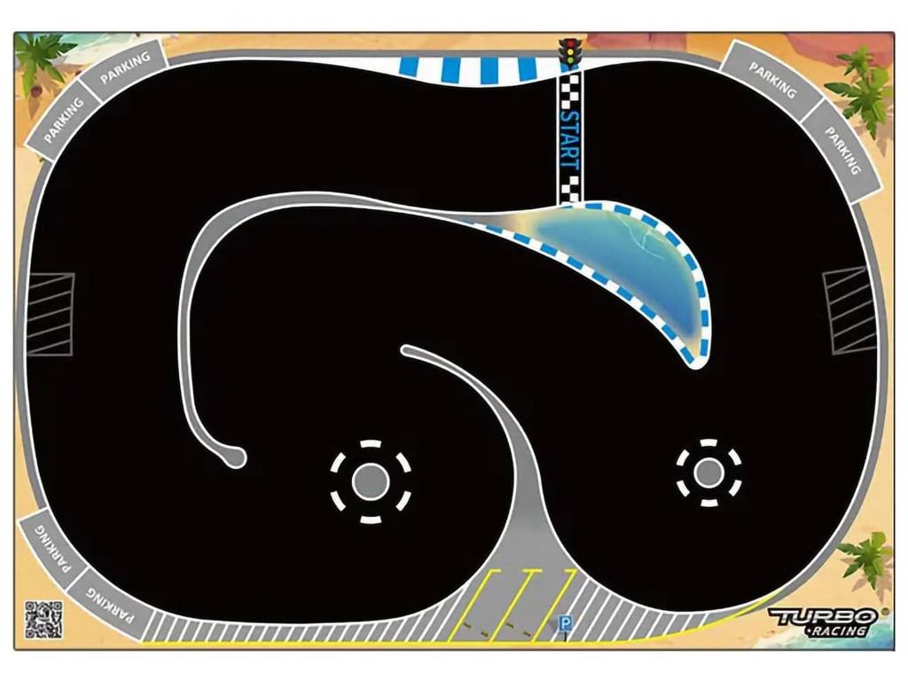 Turbo Racing Drift Car Dedicated Drift Circuit Latest Model Turbo Racing Genuine Product C64/C63/C62/C61 9063cm