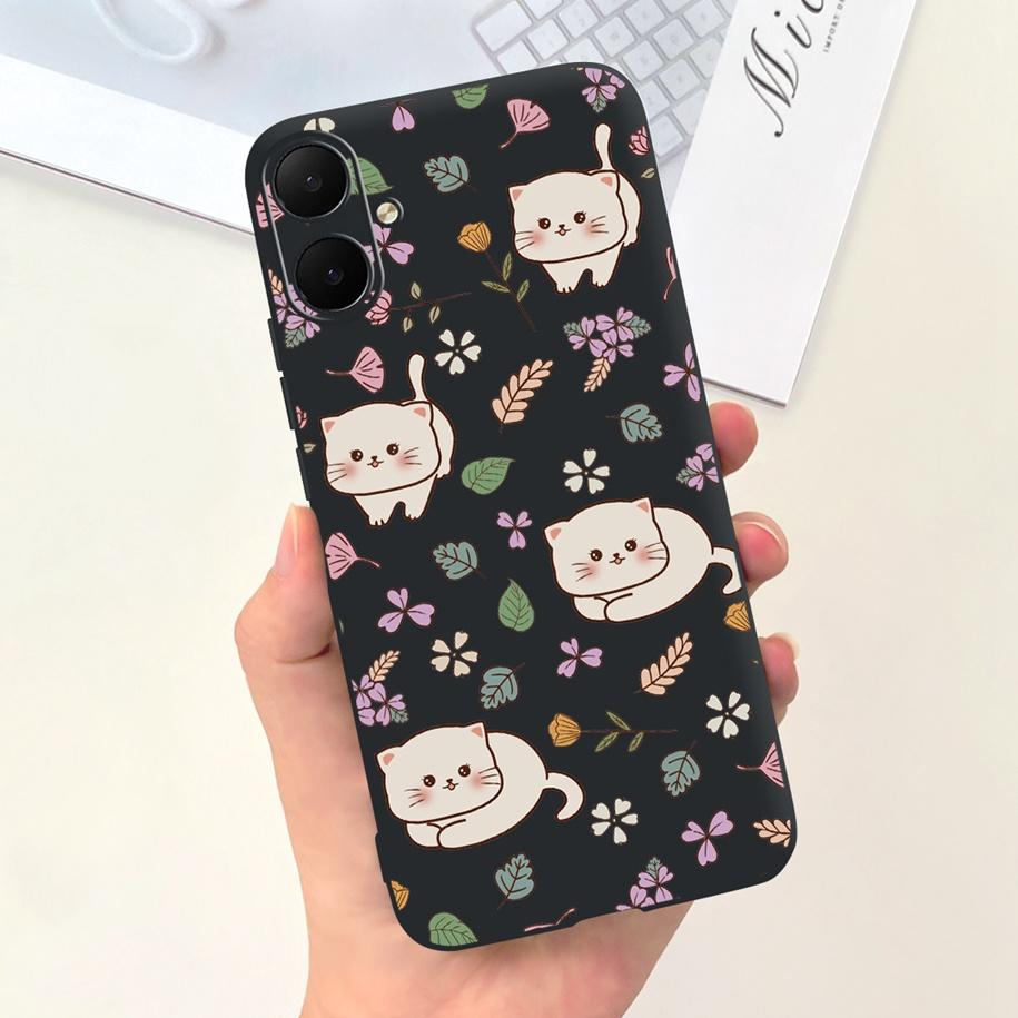 For Samsung Galaxy A05S 2023 Case Fashion Flower Soft Back Cover For Samsung A04 A04S A05 A05S SM-A057F Shockproof Silicone Capa