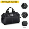 A34R 13-Inch Tool Bag Wide Mouth Home Tool Organizer Portable Tool Bag Sturdy Tool Storage With Sturdy Base For Storage