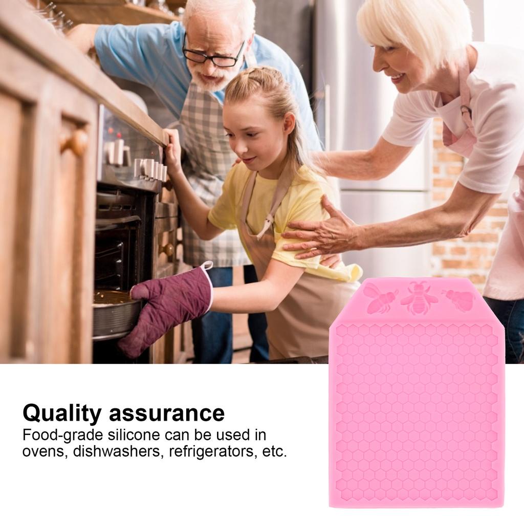 Cellular Shape Silicone Fondant Mold   Chocolate Decoration Mold Baking Tool for Kitchen