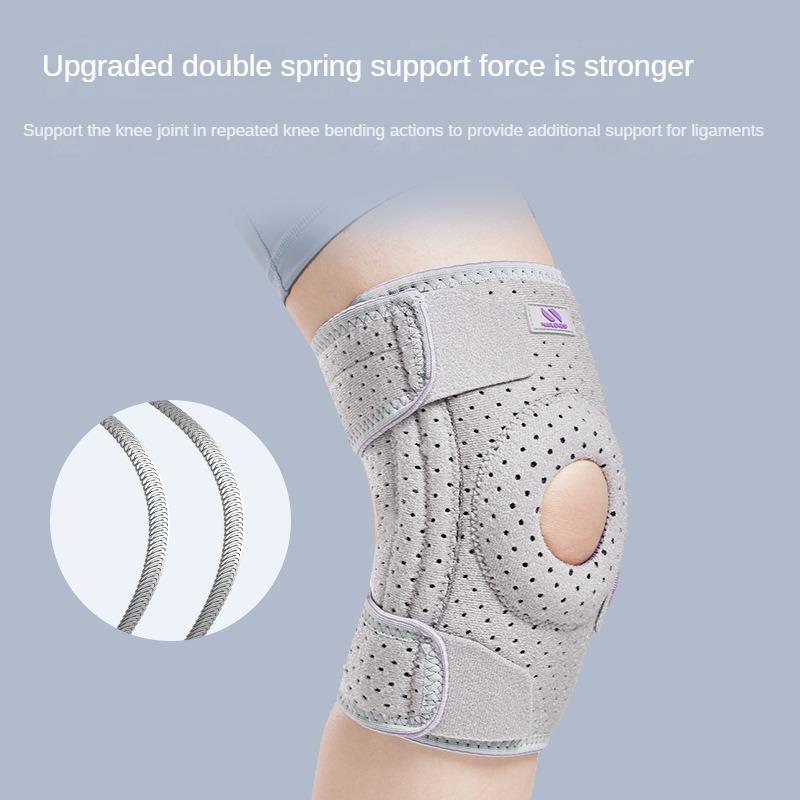 Knee Pads for Sports Women's Mountain Climbing, Skipping Rope, Running Badminton, Professional Knee Joint Protection Straps, Meniscus Protective Gear