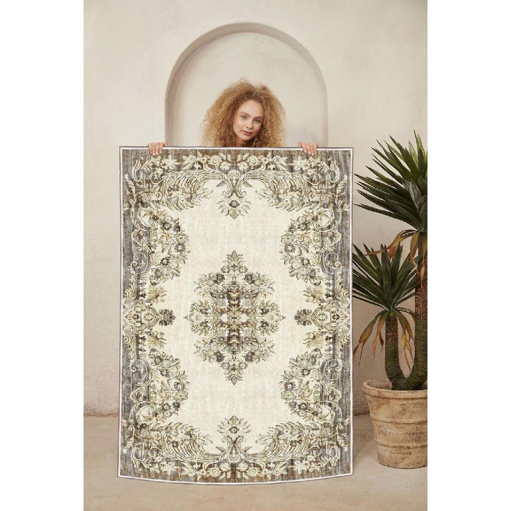 Decorative Special Design Modern Floor Rugs Patterned Non-Slip Base Washable