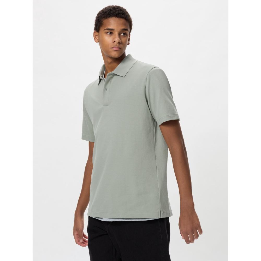 Uniqlo Airism Cotton Pique Polo Shirt