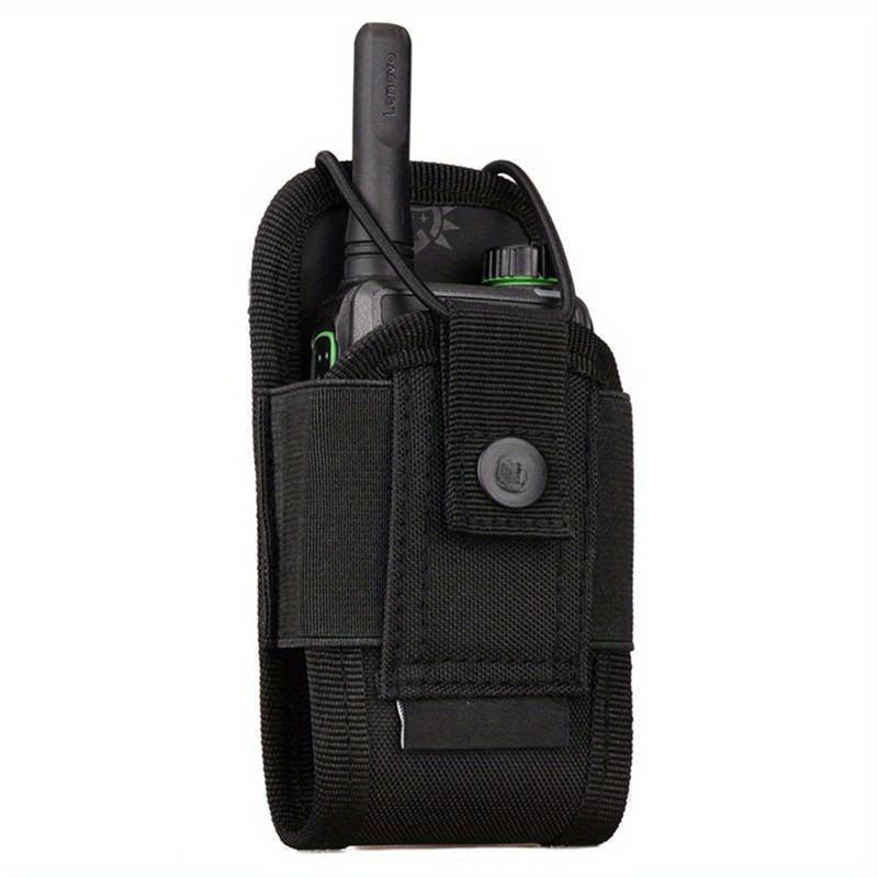 1000D Nylon Molle Pouch Radio Walkie Talkie Holder Bag Belt Pack Hunting Accessories Magazine Pouch Outdoor Airsoft Equipment