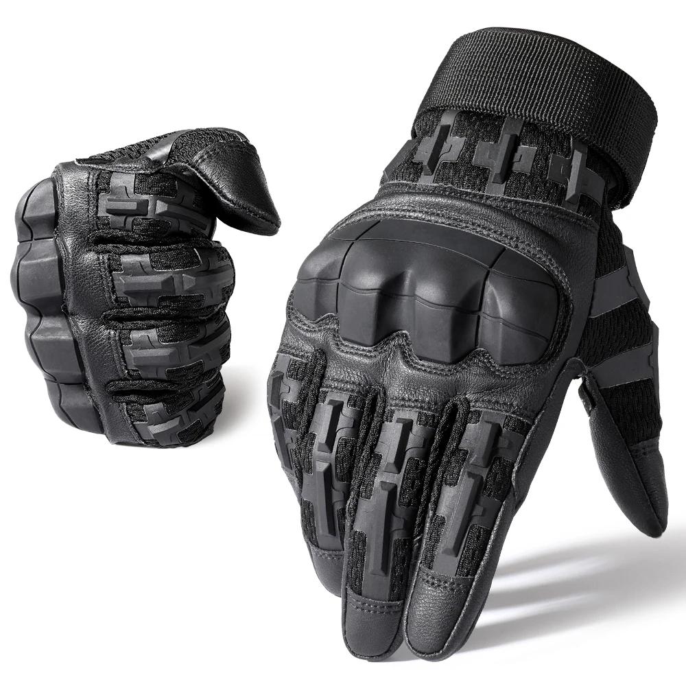 Gants sans doigts tactiques respirants demi-doigts sports cyclisme tir travail extérieur équipement de protection pour hommes