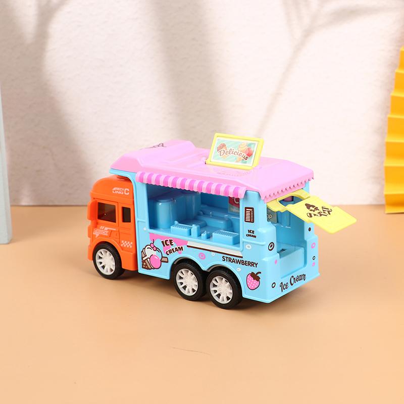 New Ice Cream Candy Car Modle Play Toys Candy Car Ice Cream Candy Cart House Brain Game Kids Toys Children'S Gift