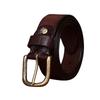 New Water-Dyed Retro Handmade Belt Men'S Genuine Leather Pin Buckle First Layer Cowhide Youth Casual Jeans Belt Men'S