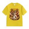 Funny Squirrel Meme Graphic Tshirt Unisex Women Casual Oversized Short Sleeve T Shirts Fashion High Quality Cotton Tees Streetwear