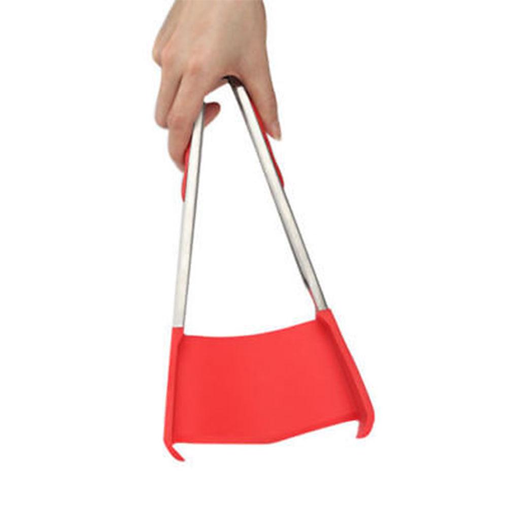 2 in 1  Non Stick Heat Resistance Kitchen Spatula and Tongs