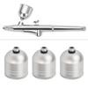3pcs Facial Oxygen Injection Accessories Metal Cup Replaceable Portable Oxygen Sprayer Accessories Pot