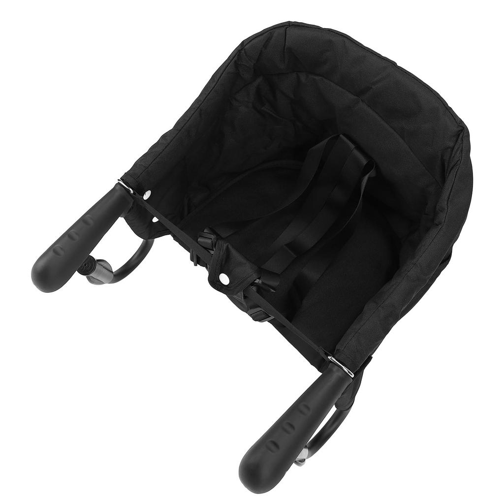 Krzesełko do karmienia z haczykiem z tacką do jedzenia, składane, z kieszenią do przechowywania, przenośne krzesełko do karmienia dla