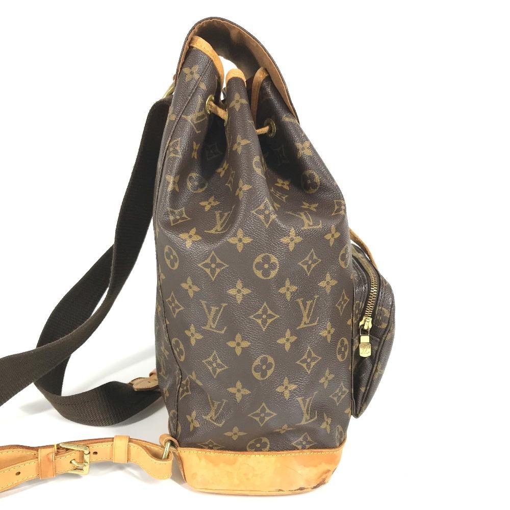 Louis Vuitton M51135 Monogram MontsourisGM Backpack MonogramCanvas Brown