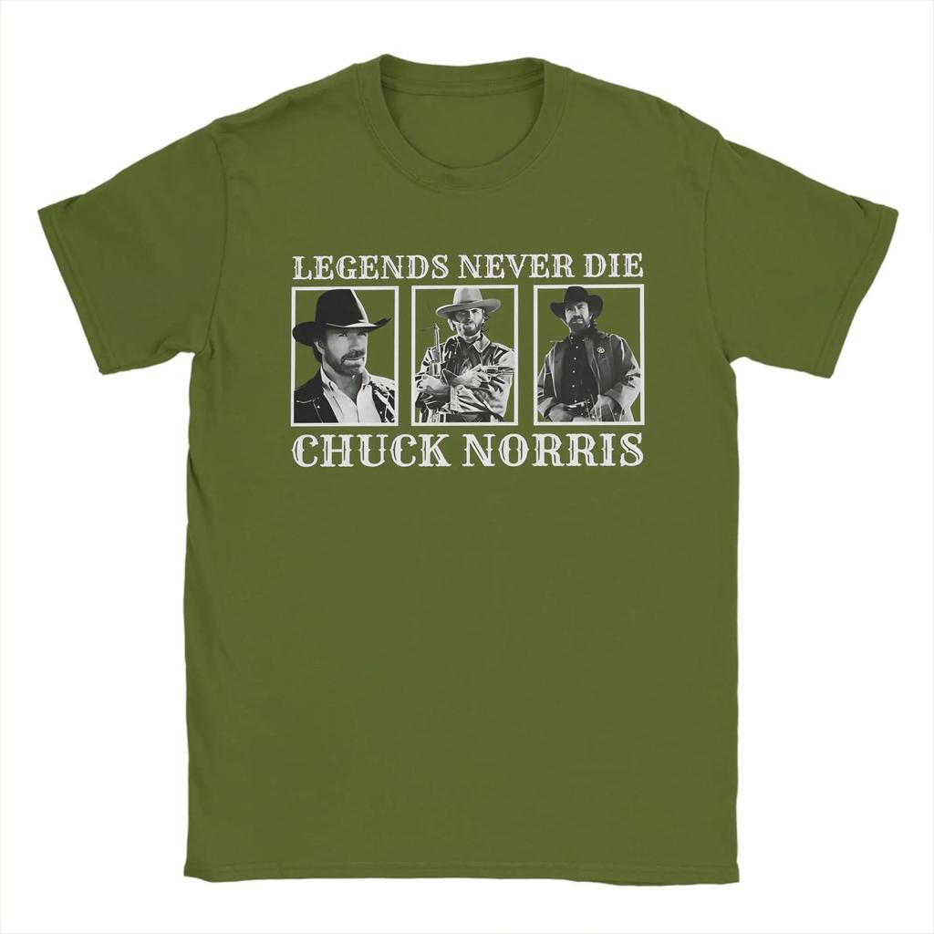 Chuck Norris American Martial Artist  T Shirt Summer  Cotton T Shirts For Men's Print Tee Shirt Short Sleeves Vintage Tops