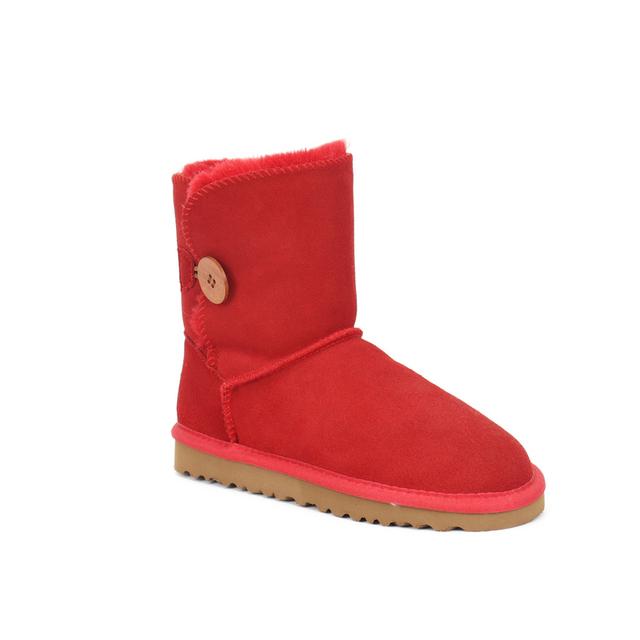 Originální Vysoce Kvalitní Austrálie Zimní Dámské Sněhule Hovězí Štípenka Kotníkové Boty Žena Spona Botas Mujer Velká 44