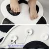 Panda Themed Silicone Massage Mat for Shower Non Slip, Exfoliating Bath Pad with Suction Cups,  Perfect for Back Scrubbing