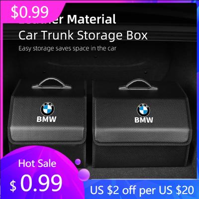 2025 Hot Car Trunk Storage Box Large Capacity Tools Organizer Case Accessories For E46 E90 E60 F30 F10 E39 E36 F20 E87 E90 E