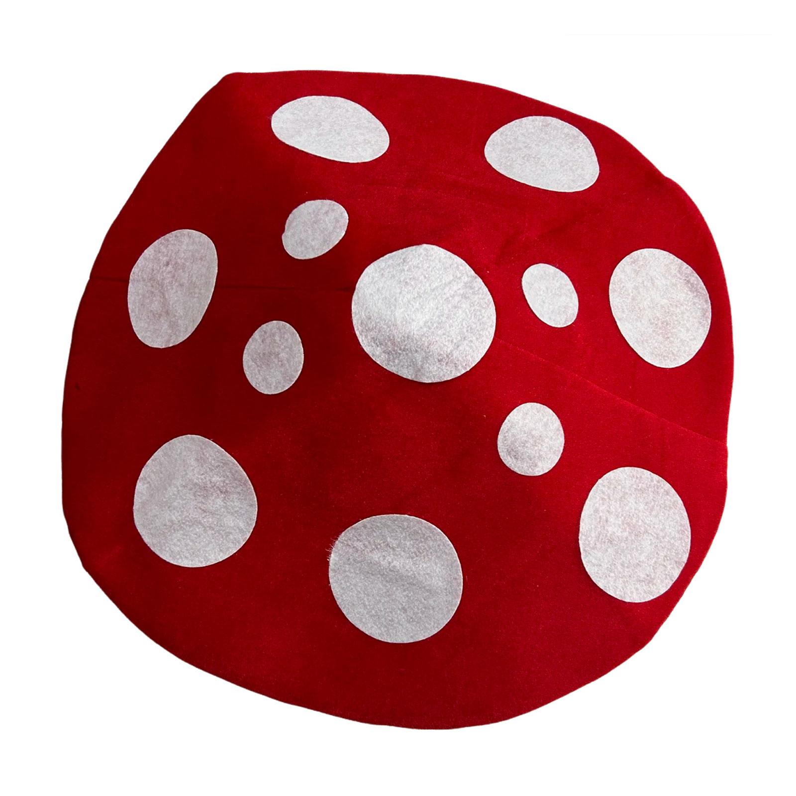 

Фестивальная шляпа-плюш в виде гриба, привлекающий внимание необычный головной убор для косплея, тематической вечеринки, головной убор для ролевых игр, фото-шляпа