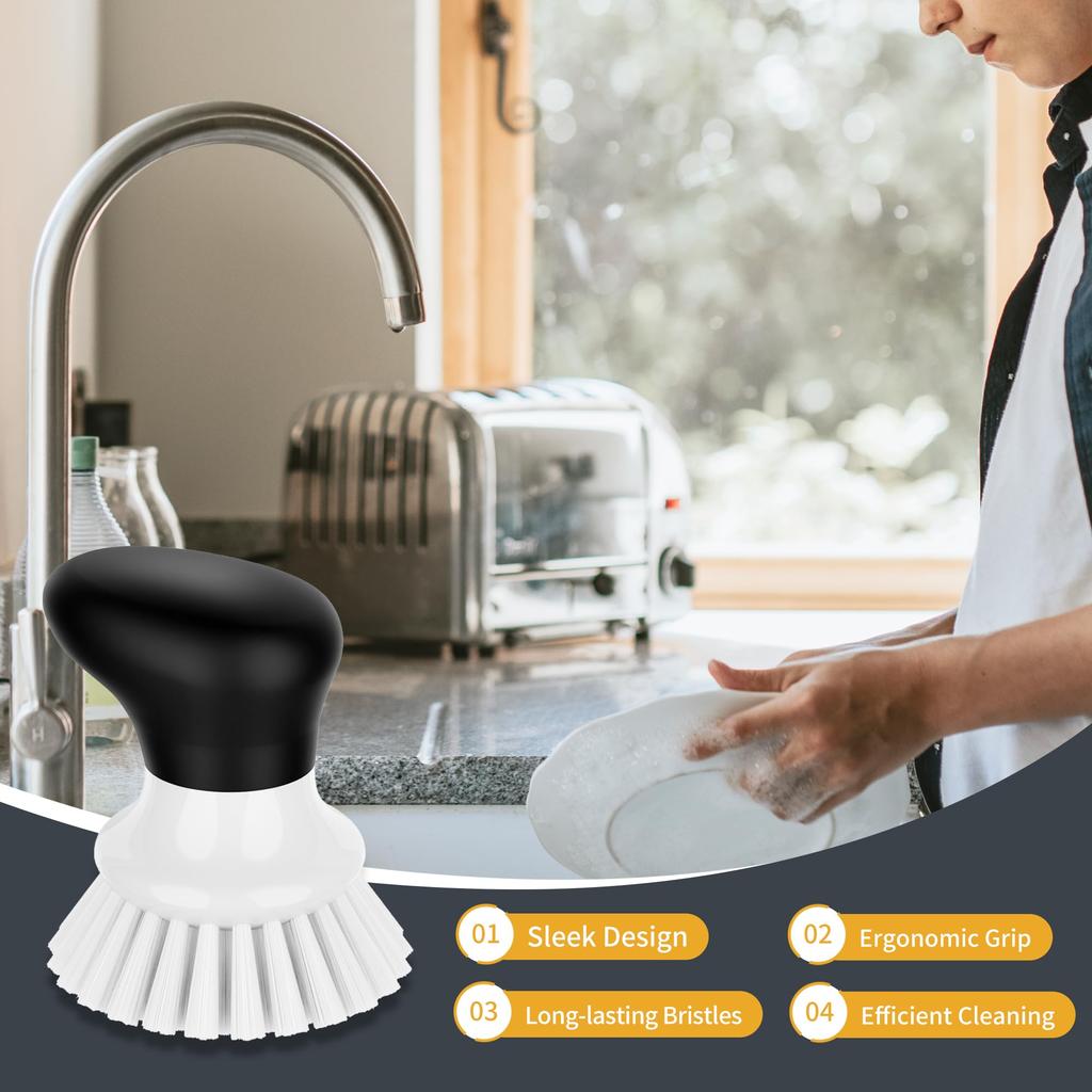 Kitchen Brush Palm White MR.SIGA Multi-color (2-pack) Brush,