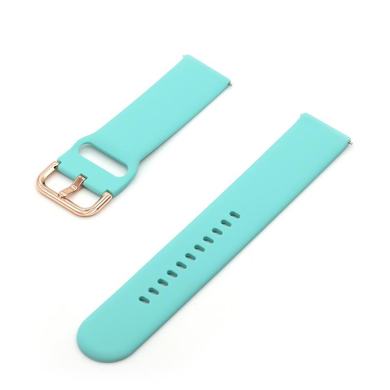 20mm 22mm Silicone Strap for Samsung Galaxy Watch 4/3/Huawei Watch 3/GT2/Amazfit Bip Bracelet Strap for Active 2 42mm 40mm Band