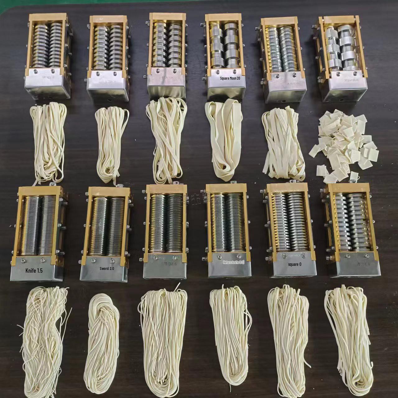 

Повністю автоматична комерційна машина для виготовлення свіжої локшини: Багатофункціональний тістоміс та прес для локшини для раменних