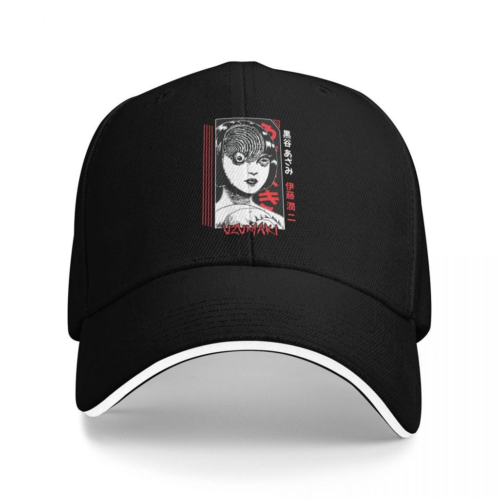 Baseball Caps Junji Ito Vintage Graphic FeUnisex Unisex Sport Spring Hats