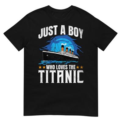 Ragazzi che amano semplicemente la Maglietta RMS Titanic