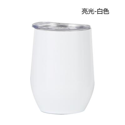 Egg-shaped Cup Wine Glass-inspired Cup -printed Double-walled Tumblers 12oz Stainless Steel Insulated Mugs -inspired Cups