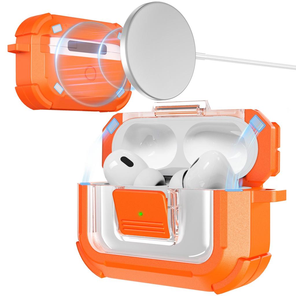Protective Case for AirPods Pro 3 & 2 - Apple Bluetooth Earphone Shell, Flip Cover, Anti-Fall, 4th Gen Compatibility