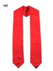 Custom Children's Satin Graduation Gown Set with Embroidered Sash, Tie, and Shawl