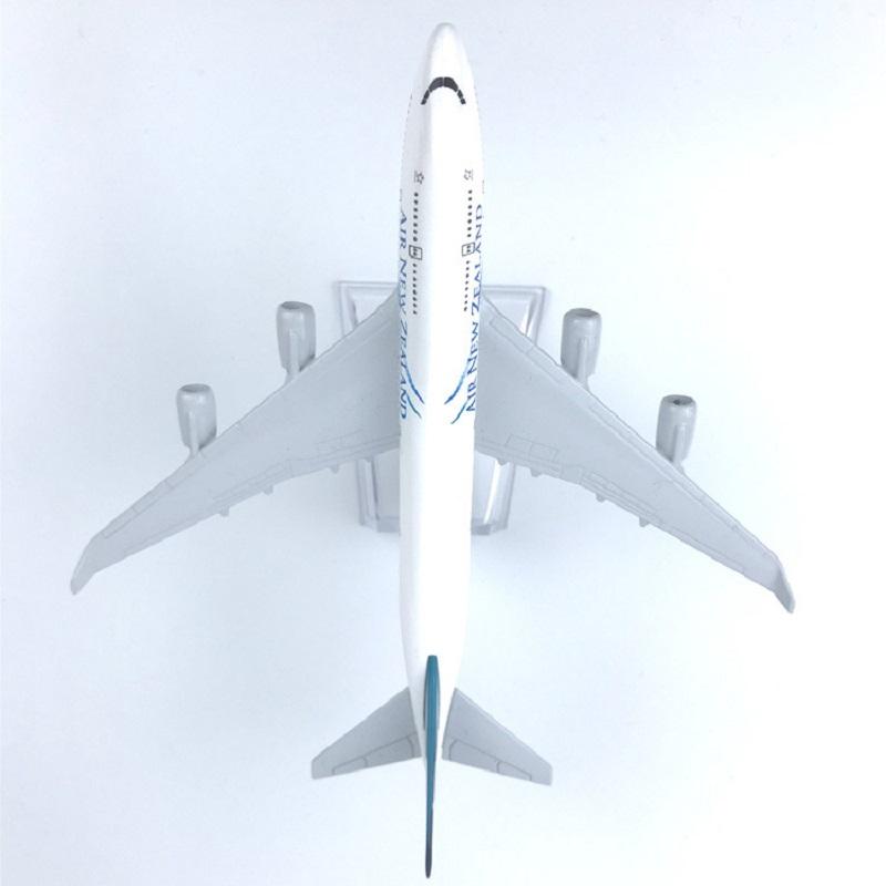 Air New Zealand B747 Flugzeugmodell Flugzeug Diecast Metall 16cm Maßstab Flugzeuge Modell Neuseeland Flugzeuge Dekoration Zuhause
