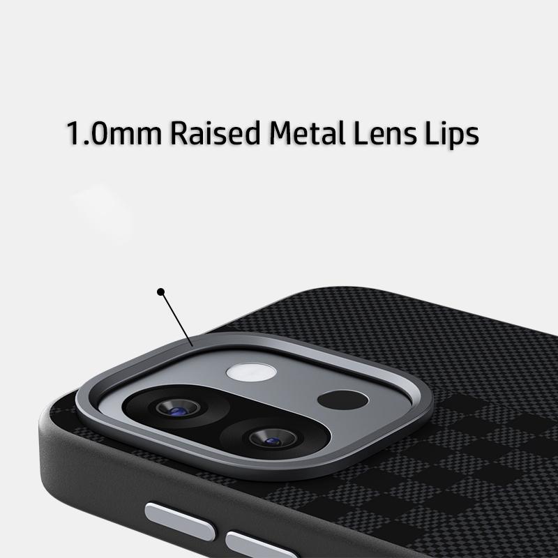 For Oneplus 13S 1+ 13T Case Magsafe Thin Carbon Fibre Style Lens Protection Bumper Leather Matte Grip Sturdy Case Cover Carcasa