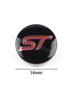 4PCS 54mm ST Line Car Wheel Center Hub Caps Rim Cover for Ford Focus Mondeo Mustang Fiesta Kuga MK2 Everest Escape - Automotive CVU1 